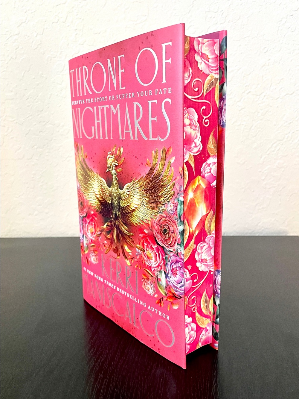 FairyLoot edition of Throne of Nightmares by Kerri Maniscalco